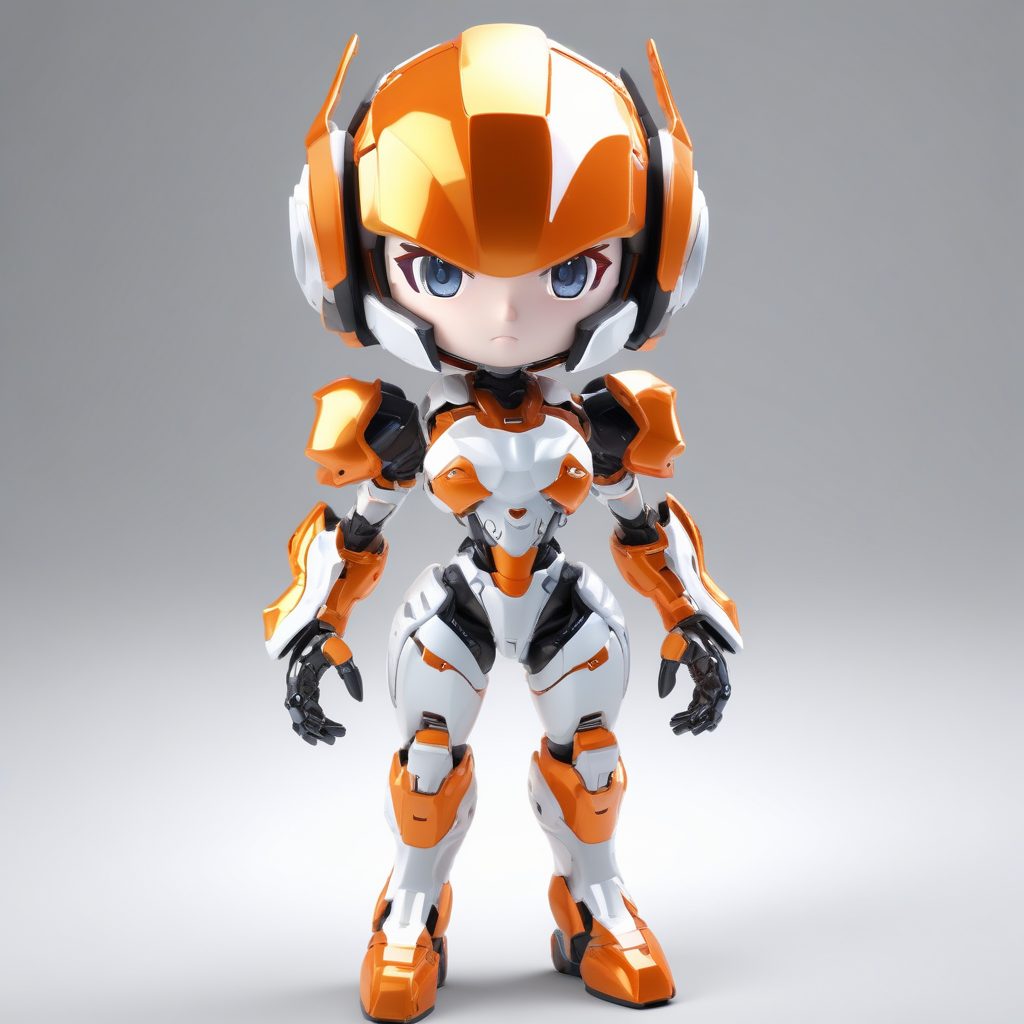 🎮电竞机械娘上线！Q版机甲少女盲盒，游戏玩家头像首选！