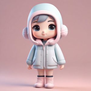 ❄️冬季时尚Q版人偶 | 可爱的表情动作设计✨