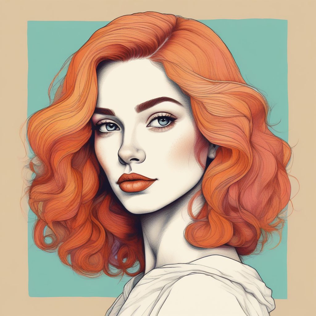 🍬多巴胺撞色风格：高饱和度手绘插画，活力满满！