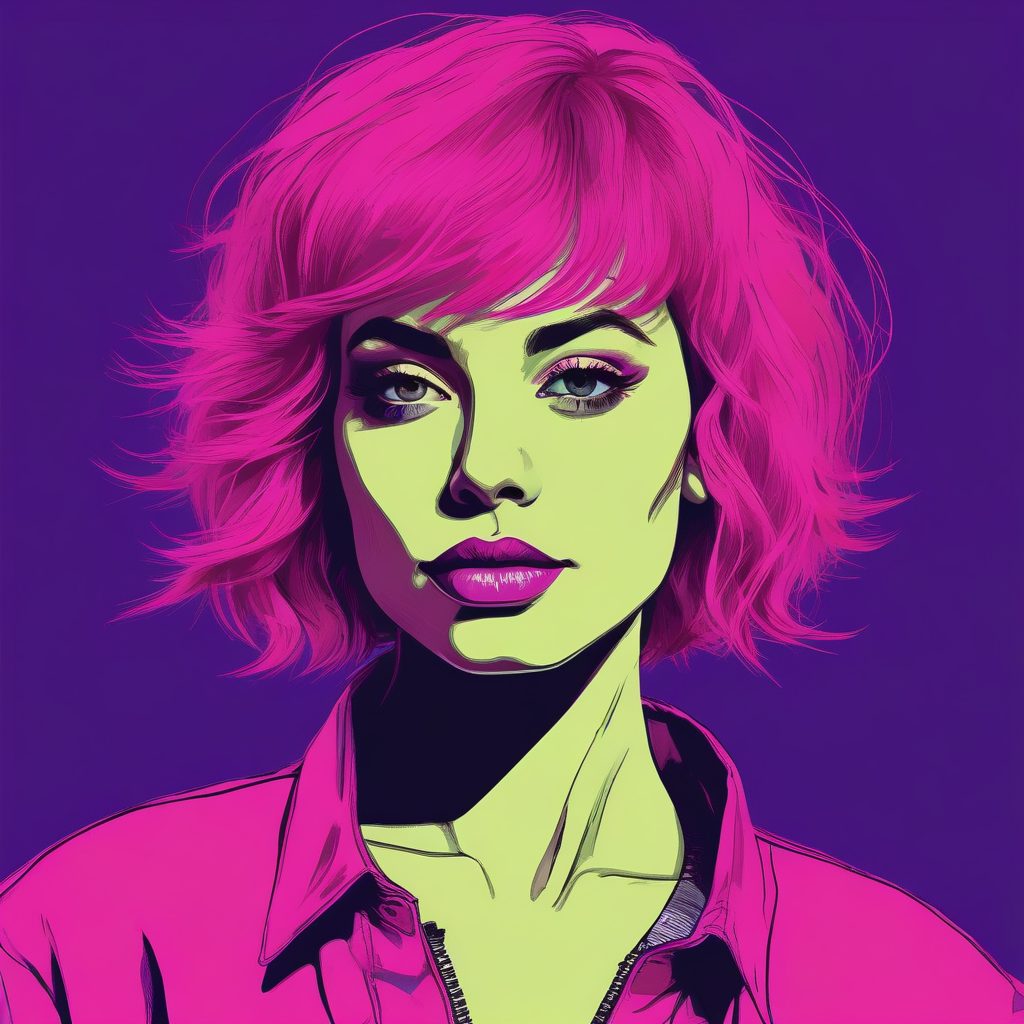 ⚡️多巴胺撞色：高饱和度手绘头像，一秒抓住眼球！