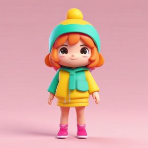 🌈 多巴胺撞色Q版！高饱和粉彩，瞬间点亮你的头像库！