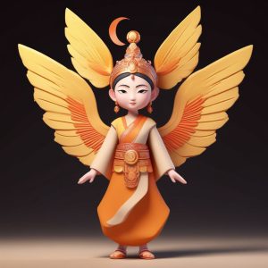 🕌飞天小Q！敦煌风绝美Q版盲盒提示词！