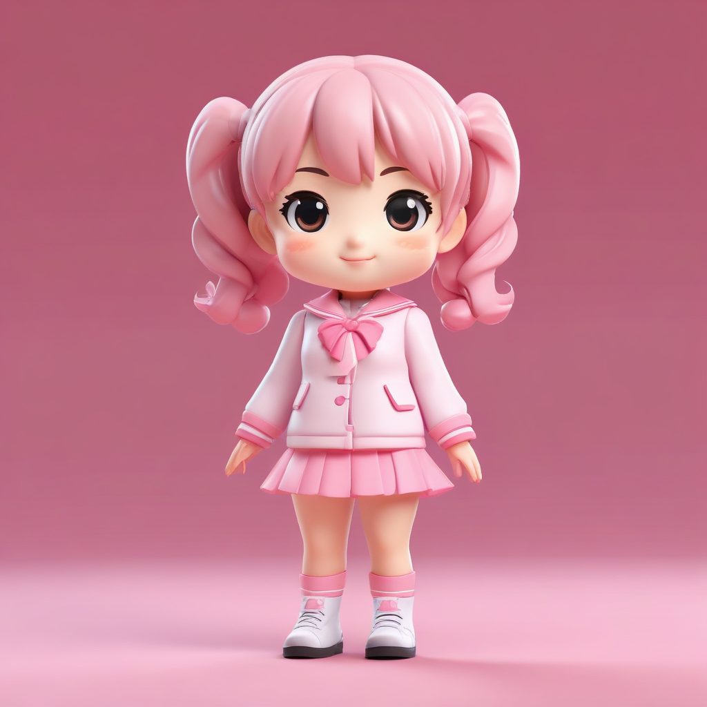 🌸粉嫩软萌JK制服Q版！日系卡哇伊学院风必备！