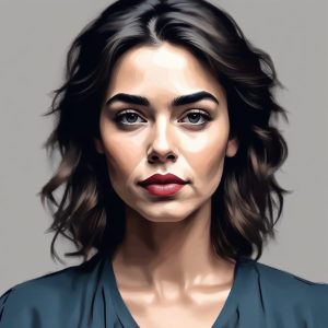 🖼️高级感爆棚！极简厚涂油画质感肖像，手绘肌理控必收！