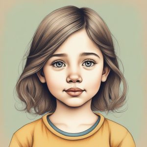 🎨高级感莫兰迪色系插画头像🔥 手绘风格简约人像设计