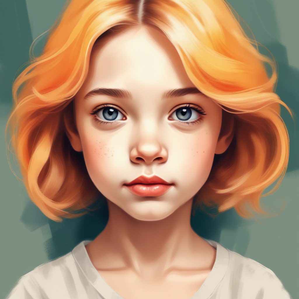 🎨高级艺术感！极简厚涂油画风插画肖像！