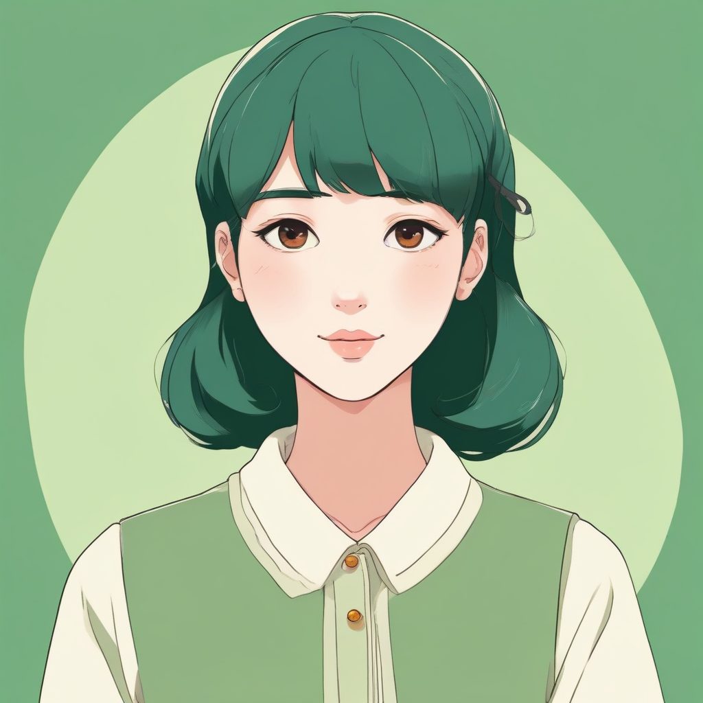 🌾宫崎骏治愈系！吉卜力手绘风田园少女动漫肖像，太温柔了！