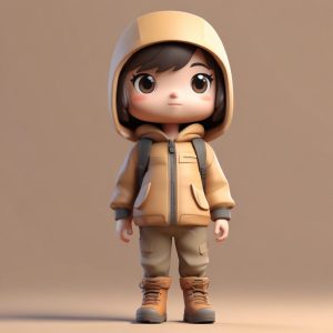 🏕️Gorpcore户外机能Q版：山系穿搭盲盒公仔！⛰️