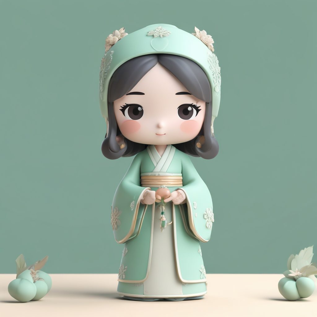 🏮古风盲盒来了！Q版汉服小仙女头像，温柔粘土质感美到窒息✨