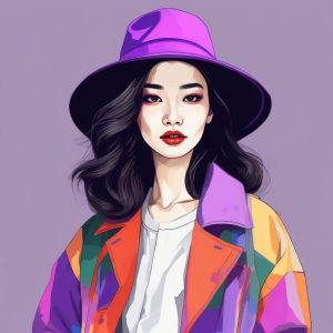 ✨韩系潮流美学！氛围感拉满的时尚插画肖像分享！