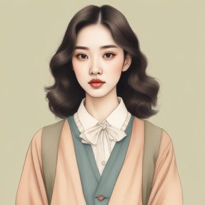 💫韩系丑萌蜡笔触感! 极简搞怪风手绘肖像, 突出个性!