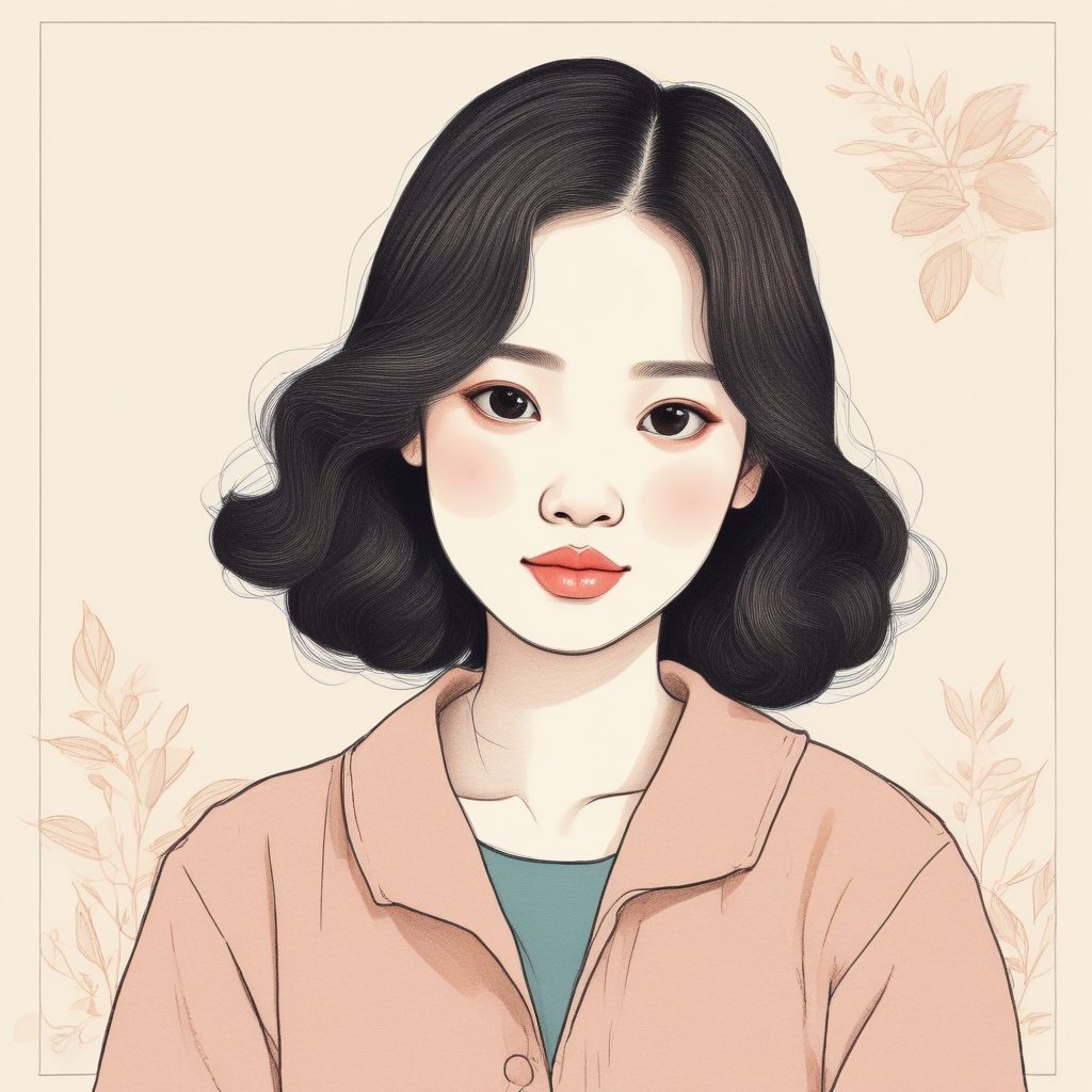 ✨韩系丑萌蜡笔触感：极简手绘头像，可爱到犯规！