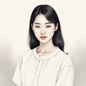 ✏️韩系ins风简约线条头像：极简主义者的松弛感首选！