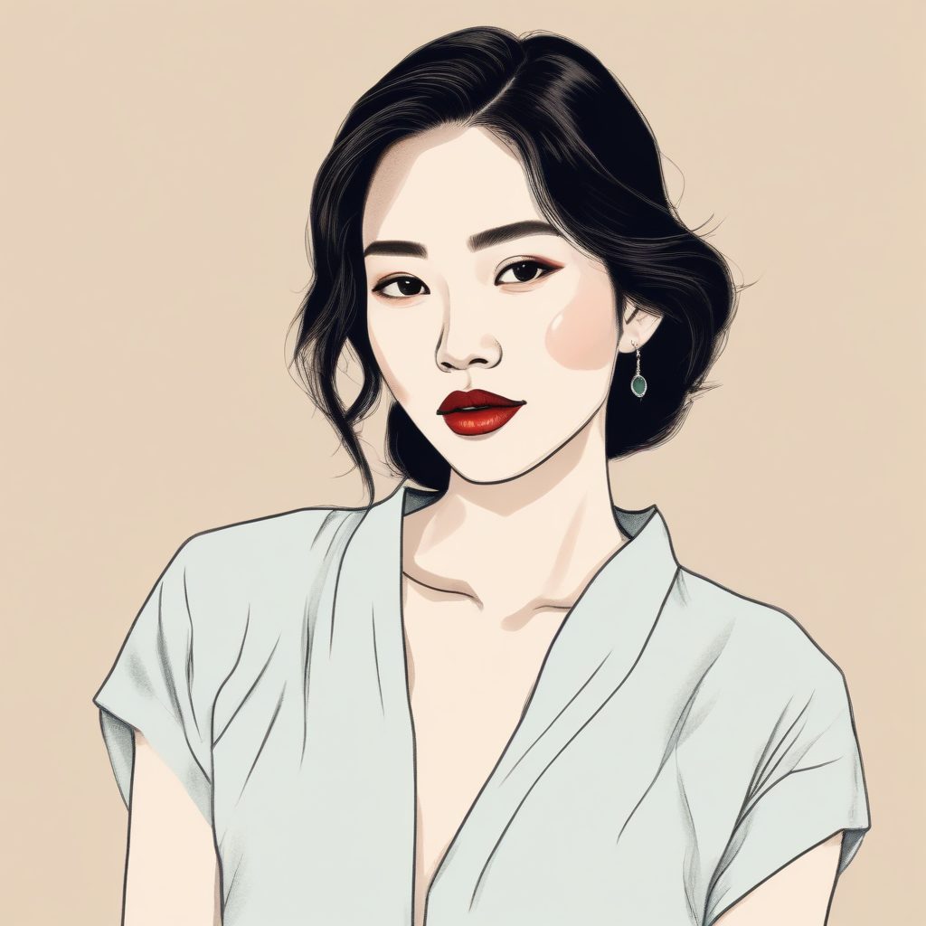 🇰🇷韩系Ins风手绘头像！抓住氛围感的时尚穿搭！