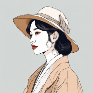 🇰🇷韩系Ins风线条！极简线条手绘肖像，设计感拉满！