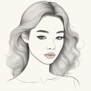 📝 韩系简约线条手绘：Ins风高级感头像，松弛感拉满！