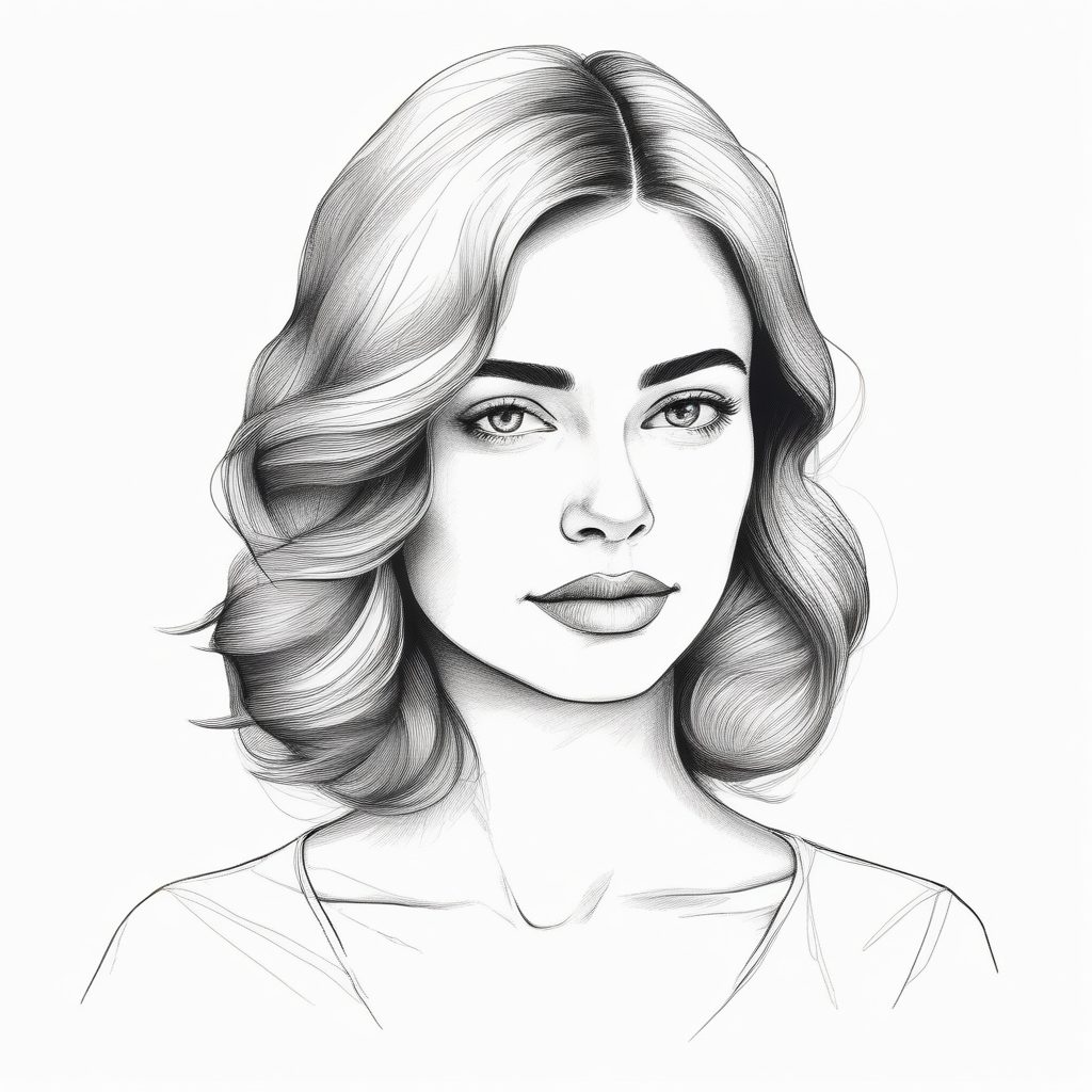 🖤韩系简约线条：松弛感黑白手绘头像，小众高级设计！