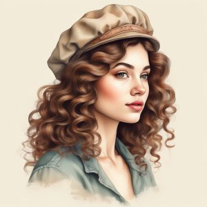 🥐韩系软萌少女！治愈系水彩手绘头像生成公式～