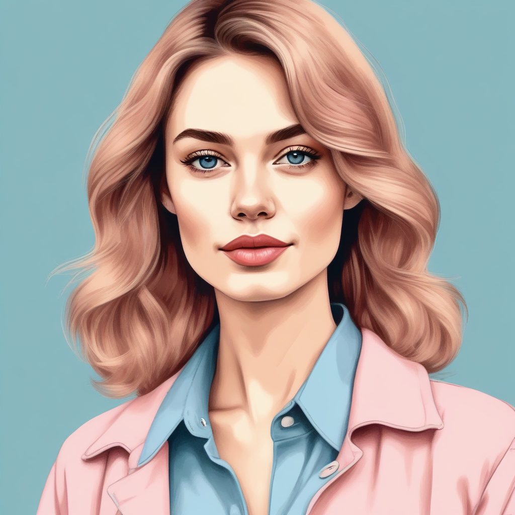 ☁️韩系软萌手绘头像！粉蓝马卡龙配色太温柔了！