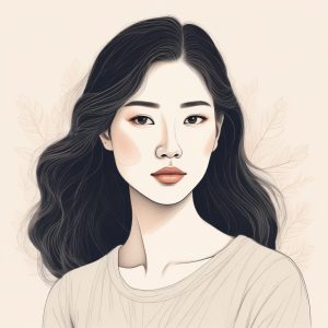 🔥韩系小众设计感极简线条手绘头像，文艺小姐姐必备的温柔风格！