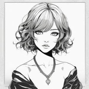 📰 黑白漫符网点纸质感漫画头像 | 低饱和背景的高级撞色！