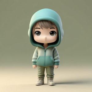 💚户外机能风Q版盲盒！Gorpcore山系头像，软糯粘土质感💯