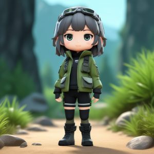 🏔️户外机能山系Q版！酷盖女孩的露营穿搭盲盒，超飒！