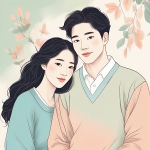 💖Ins爆款！韩系极简铅笔手绘情侣肖像教程！