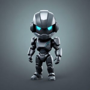 🤖机甲Q版少年 | 未来战士的软陶盲盒造型!⚙️