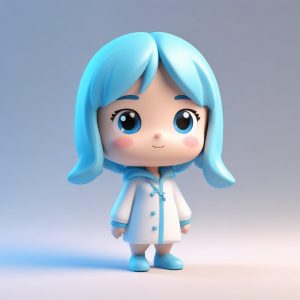 🎨极简动漫角色Q版：线条流畅，日系可爱风盲盒！🇯🇵