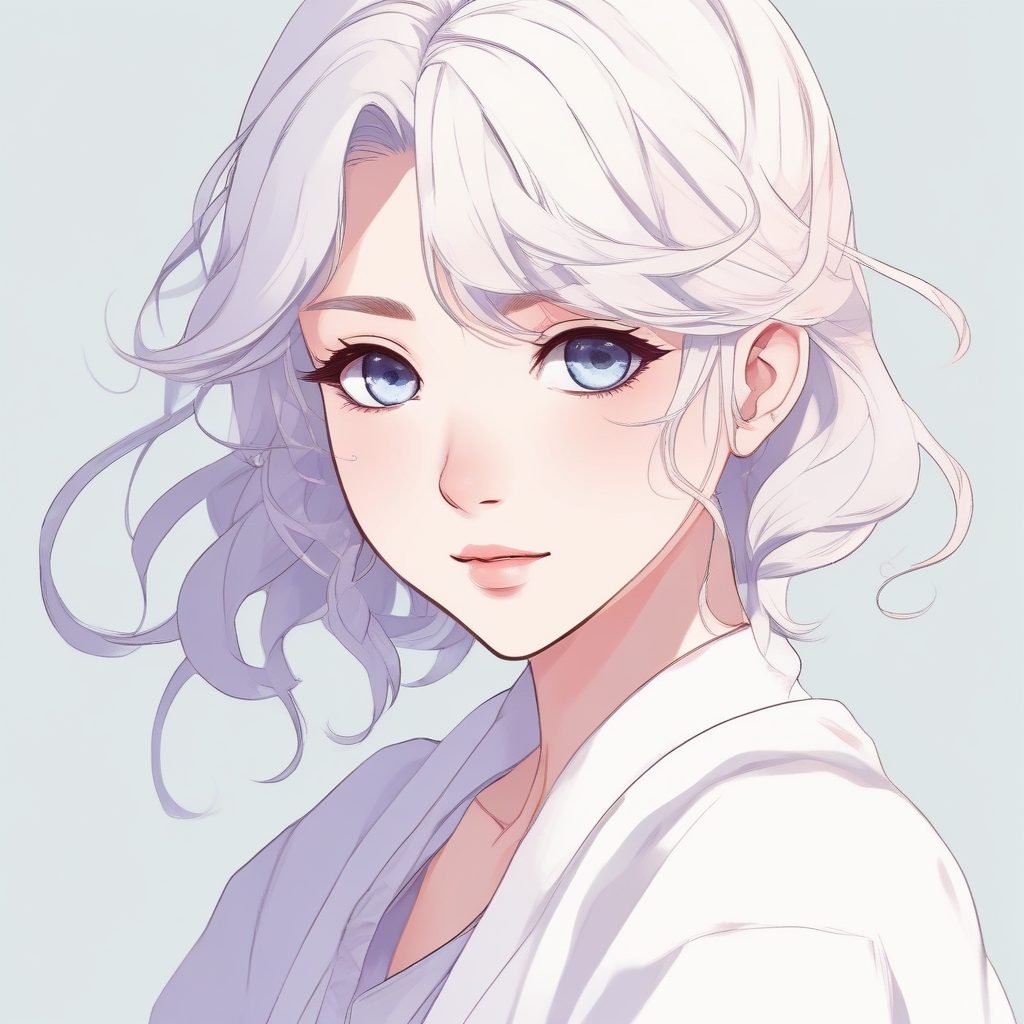 ✨极简动漫少女头像 | Anime极简风格 单主体人像🔥