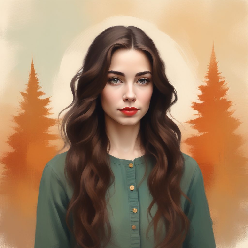 🎨极简厚涂油画质感插画肖像 | 单体人物 插画风格 肖像生成