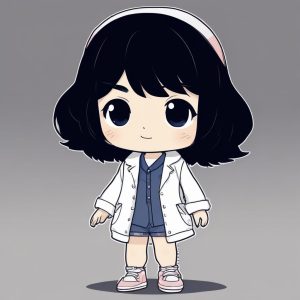 ✨极简马克笔手绘风OOTD：高级感Q版全身插画！