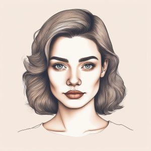 🎨极简人物肖像插画公式！手绘质感，自带文艺滤镜！