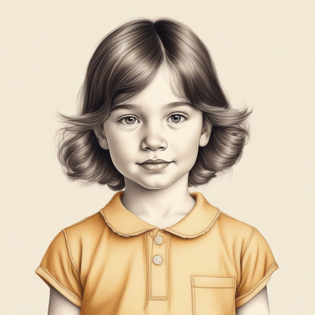 ✨极简人物肖像插画：手绘蜡笔质感，打造高级感封面图