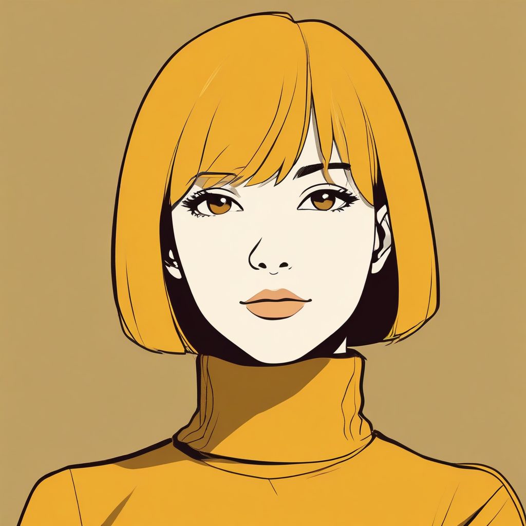 📐 极简矢量扁平化头像！配色超高级，设计师都爱用的高级感！