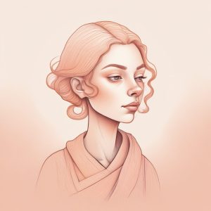 🎨 极简手绘插画人物头像 | Hand drawn彩色铅笔风格极简人像 | 温暖治愈系头像分享🔥