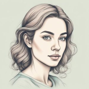 💖极简手绘插画人物头像，Pastel配色太温柔！.pkl