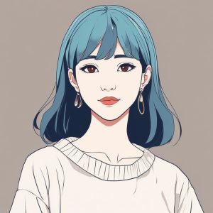 ✨ 极简线条插画，日系时尚动漫少女头像 | 百万粉丝博主私藏资源分享