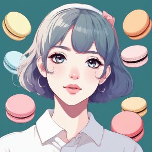🔥极简线条插画，日系时尚动漫少女头像，超适合做头像！