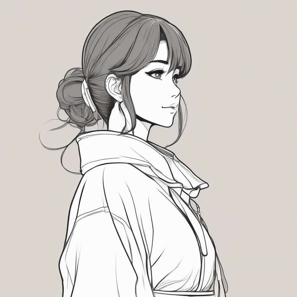 ✨极简线条日系动漫头像女生🔥