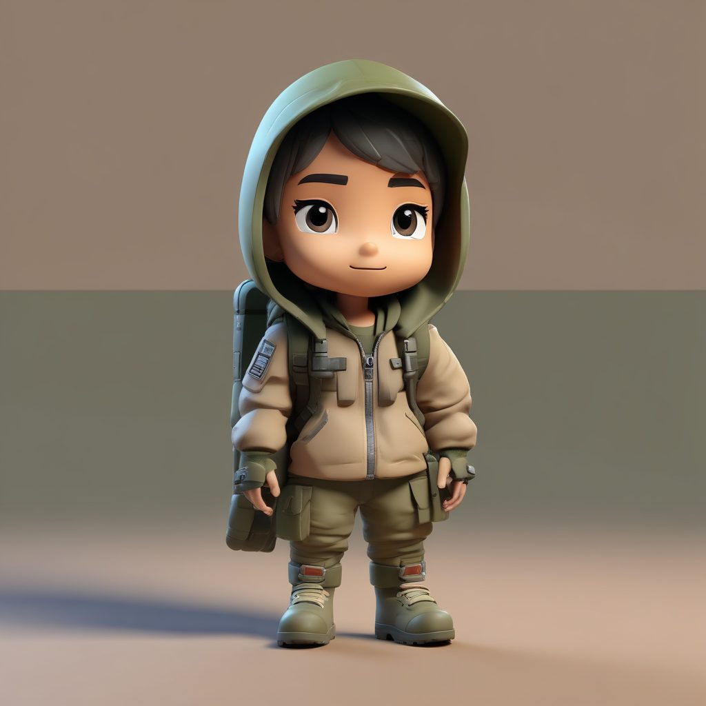 ⛰️ 机能风Q版户外玩家！Gorpcore山系盲盒公仔太酷了！