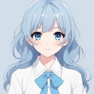 👁️京都脸高光细节！萌系大眼肖像, 清澈到让人心动！