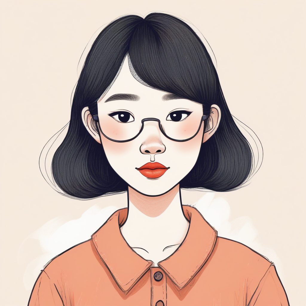 🖍️ 韩系丑萌蜡笔头像太可爱了！小红书爆款手绘插画风！