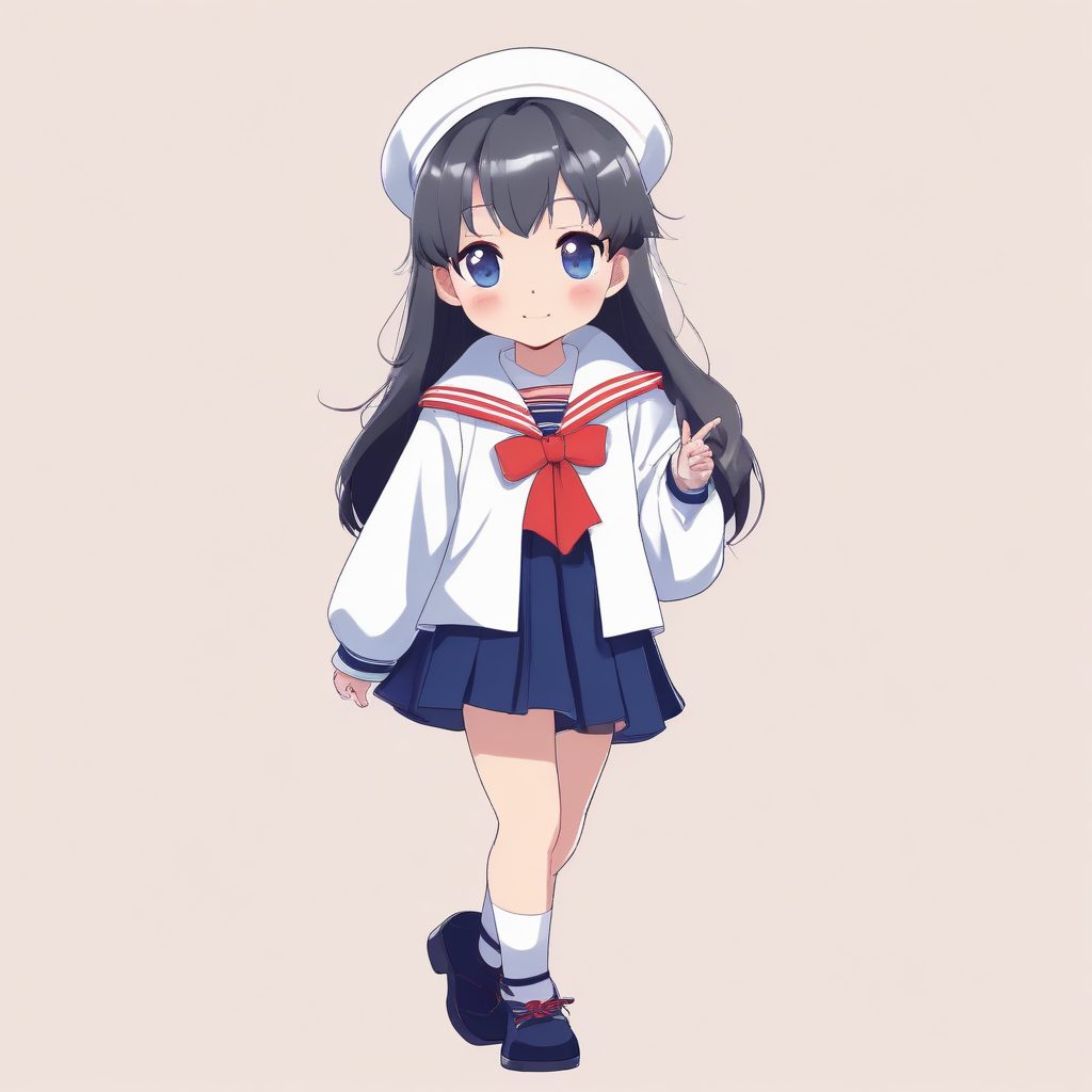 🎀JK制服Q版挑战！抓住夏日限定的活力元气感，高细节头像必备！📸