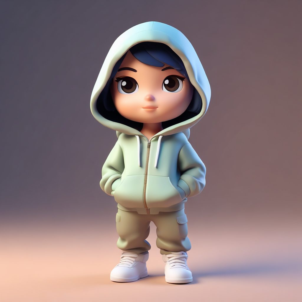 🛹酷飒Q版：街头潮流女孩盲盒！潮酷穿搭变身头像！