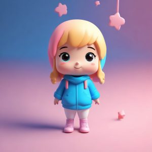 🌈快乐多巴胺Q版：高饱和撞色盲盒！瞬间点亮你的头像！