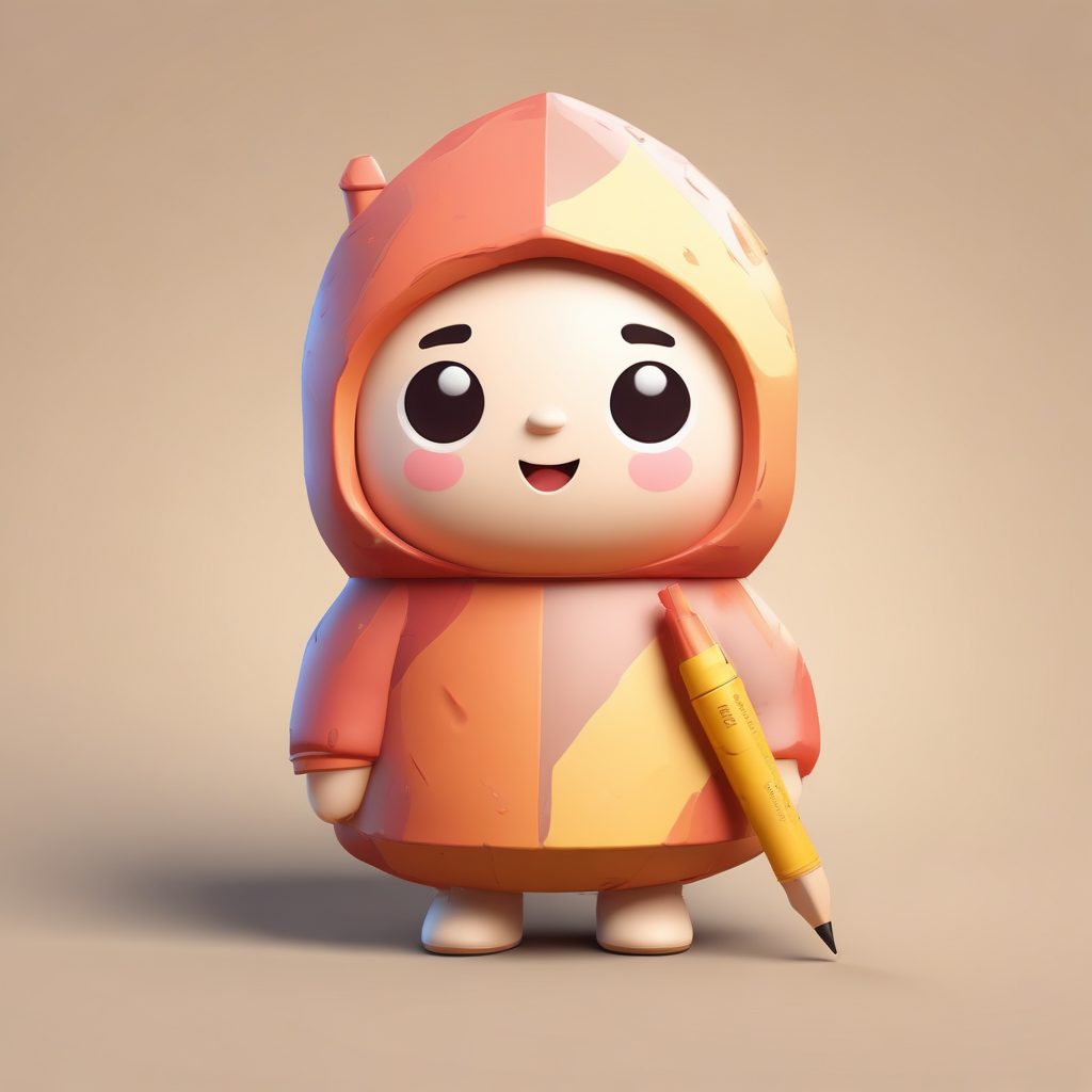 🖍️蜡笔涂鸦风Q版：可爱到犯规的童趣手绘盲盒！