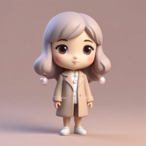 💎老钱静奢风Q版：高级感爆棚！AI画出温柔千金头像㊙️