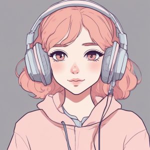 🎧Lofi低保真胶片感动漫头像Prompt | 复古温柔风